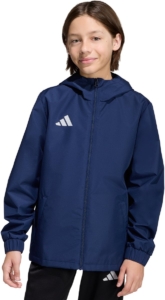 Adidas Performance Entrada26 All Weather Jack Kids Kinderen Blauw