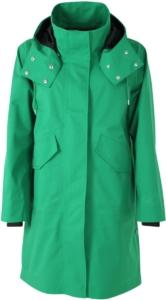 regenjas Danewest Wind Rain Parka van Danefae Groen