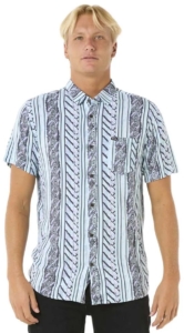 Rip Curl Fun Times Overhemd Met Korte Mouwen XL Man Light Aqua