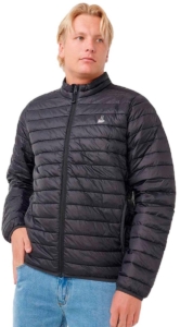 Rip Curl Anti Series Search Puffer Crew Sweatshirt S Man Zwart