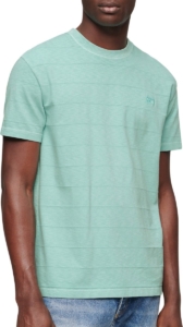 Superdry Vintage Texture Shirt Heren Mintgroen