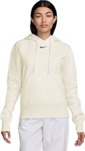 NIKE nike sportswear phoenix fleece wome Hoodie dames Grijslicht