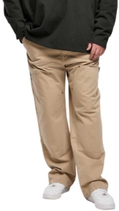 Urban Classics Broek rechte pijpen -Taille 44 inch- Double Knee Carpenter Beige