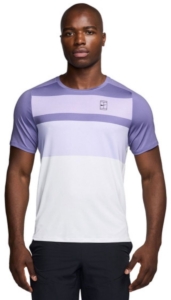 Nike Court Advantage Tennis Polo Heren L Paars