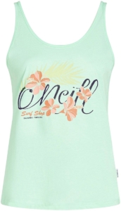 O´neill Summer Musthaves Luana Graphic Mouwloos T-shirt XS Vrouw Mint