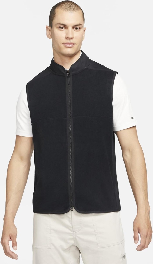Nike Men Victory Fleece Vest Zwart
