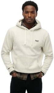 Superdry Essential Logo Classic Hoodie Heren Hoodies Grijs