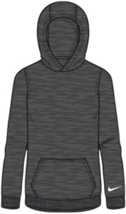 Nike Park 26 Fleece Hoodie Junior Grijs