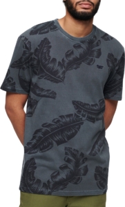Superdry Vintage Overdye Printed Shirt Heren Blauw