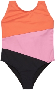 Roxy Colorblock Zwemkleding Veelkleurig 14 Years Meisjes Antraciet