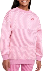 Nike Sportswear Club Fleece Oversized Sweater Junior Roze
