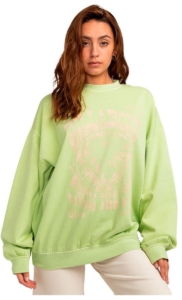 Billabong Ride In Sweatshirt L Vrouw Greedn Mist