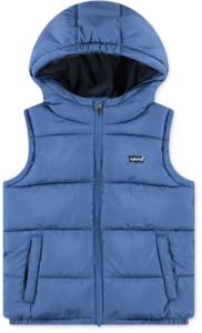 Levi´s ® Kids Batwing Direct Emb Puffer Vest 16 Years Jongens Star Sapphire