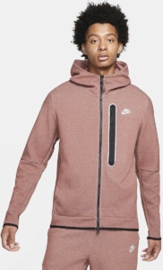 Nike Sportswear Tech Fleece Hoodie Redstone Rood