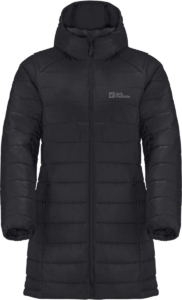 Jack Wolfskin Bergland INS Jkt W 1207211-6000 Vrouwen Jasje Zwart