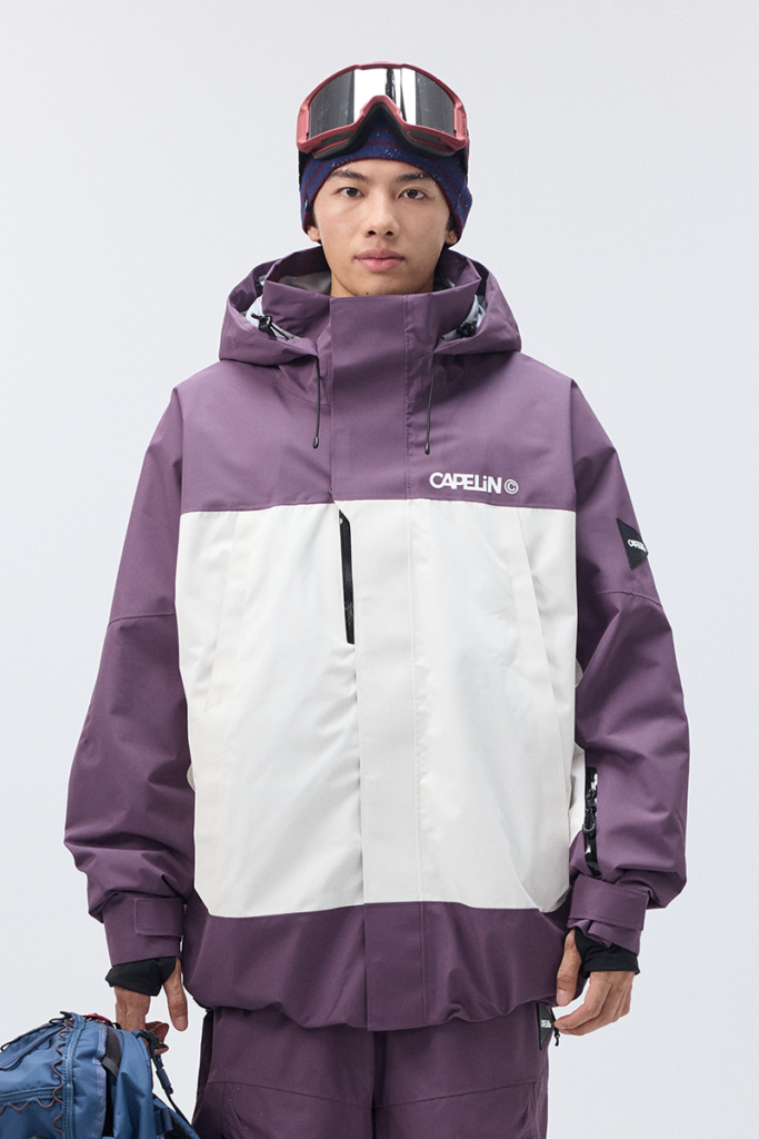 Jupiter Unisex Snowboarding Jacket Plum Paars