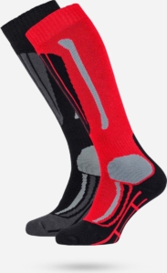 Falcon Max Junior Wintersportsokken Kids Unisex – 31-34 Rood