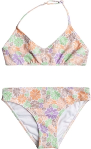 Roxy Ergx203553 All About Sol Bikini Veelkleurig 8 Years Meisjes Wit