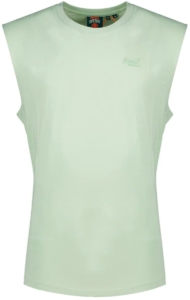 Superdry T-shirt Essential Logo Tank Ub M6010820a Cameo Mannen Groen