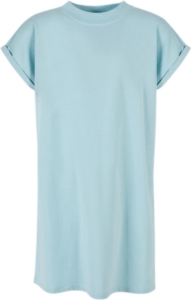 Urban Classics Turtle Extended Shoulder Kinder Korte jurk Kids 134/140 Blauw