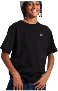 Vans Kinder T-Shirt Salton Short Sleeve 000P5S/VNBLK -M Zwart