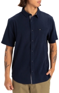 Quiksilver Time Box Heren T-shirt Eqywt04622-ktp0 Kleur Zwart