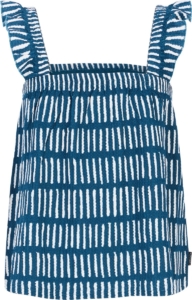 Protest Prtstassy Jr – T shirt Meisjes – Brede banden – Topje Blauw