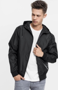 Urban Classics Heren Windbreaker – M Zwart