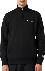 Champion Icons Small Logo Half-Zip Sweater Heren Zwart
