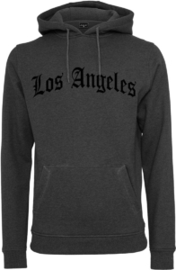 Mister Tee Los Angeles Wording Hoodie/trui XL Grijs