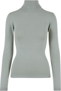 Urban Classics Knitted Turtleneck Sweater/trui XXL Groen