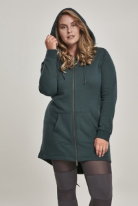 Urban Classics Sweat Parka Vest met capuchon 2XL Groen