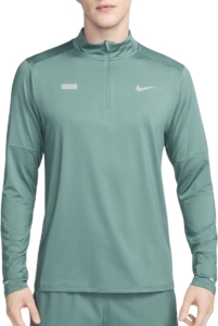 Nike Dri-FIT Element Flash Half-Zip Hardloopshirt Heren Groen