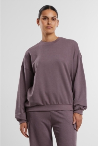 Urban Classics Oversized Light Terry Crewneck sweater/trui XS Paars
