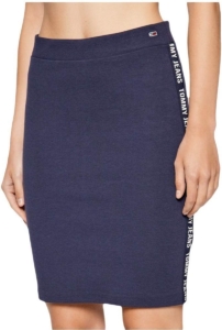 Style crayon bodycon Blauw