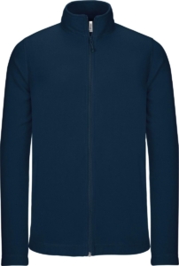 Kariban Heren Full Zip Microfleece Jasje Marine Blauw