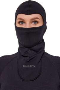 Brubeck Bivakmuts met DRY-PRO Membraan Ideaal voor Motor- en Wintersport Zwart