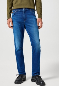 WRANGLER TEXAS SLIM JAM AUTHENTIC SLIM JEANS-HEREN Blauw