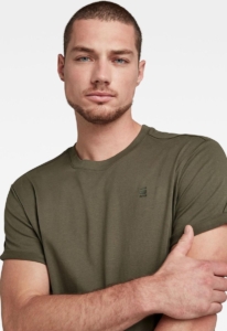 G-STAR Lash r t ss Heren T-shirt combat Donkergroen