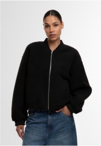 Urban Classics Structured Bomber jacket 5XL Zwart