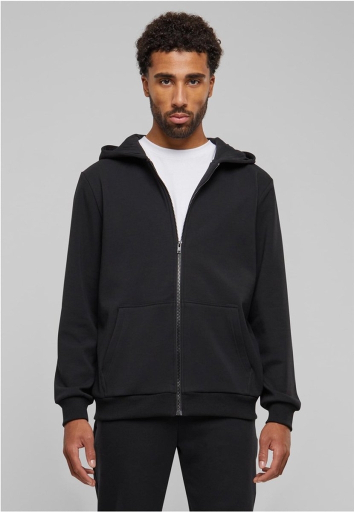 Urban Classics Cozy Vest met capuchon S Zwart