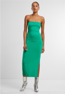Urban Classics Bandeau Midi Lange jurk S Groen