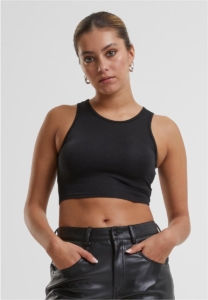 Urban Classics Glitter Crop top 5XL Zwart