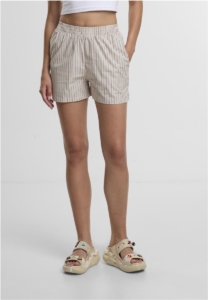 Urban Classics Striped Korte broek M Grijs