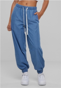 Urban Classics Light Dames joggingbroek XXL Blauw