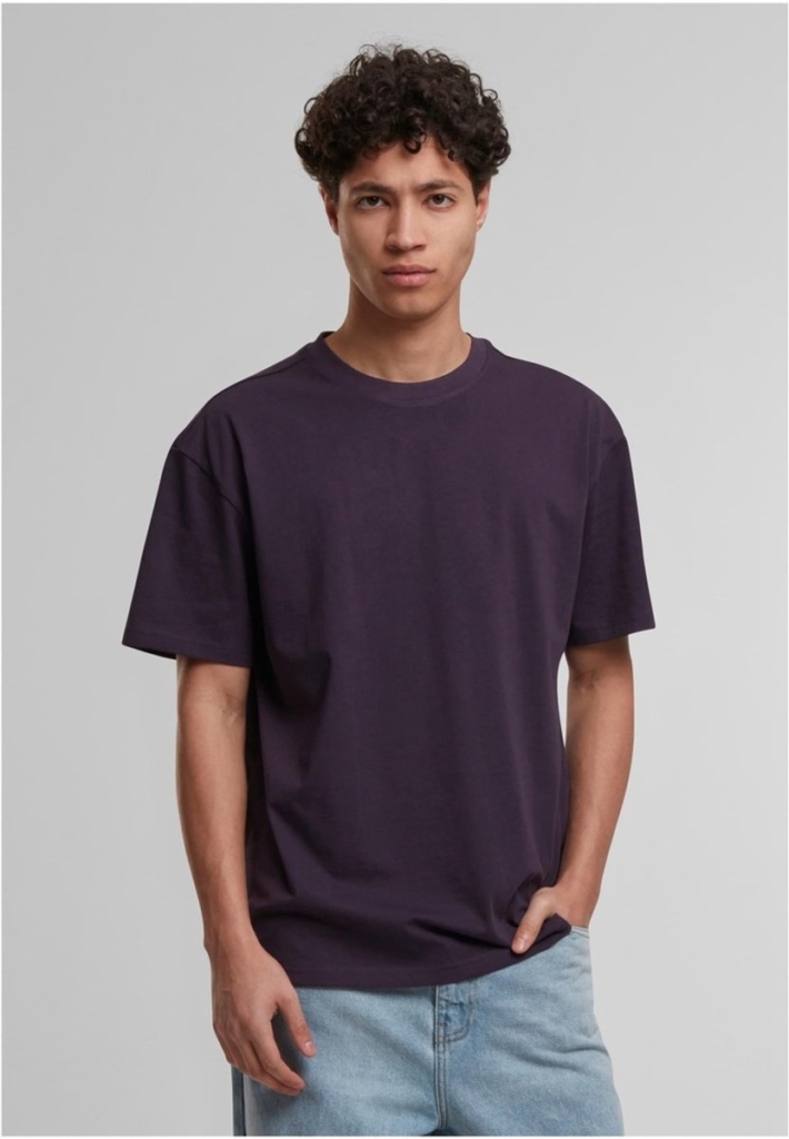 Urban Classics Cotton Loose Heren Tshirt M Paars