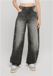Urban Classics Balloon Fit Jeans Wijde broek Taille 34 inch Zwart