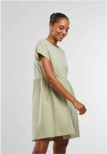 Urban Classics Organic Empire Valance Tee Korte jurk 4XL Groen