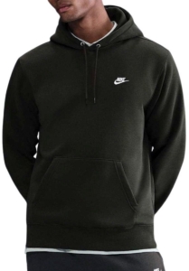 Nike Club Hoodie Heren Donkergroen