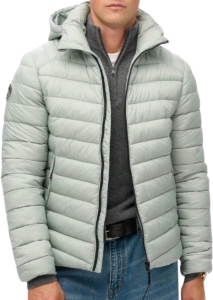 Superdry HOODED FUJI SPORT PADDED JKT Heren Jas Grijs